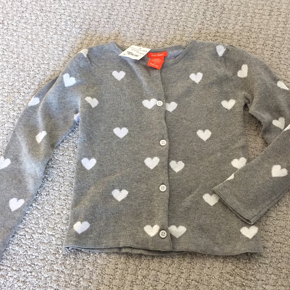 Joe Fresh heart sweater - 5